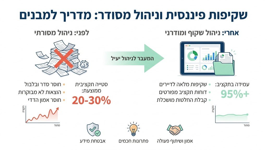 דוחות תקציב ושקיפות פיננסית בניהול בניין משותף