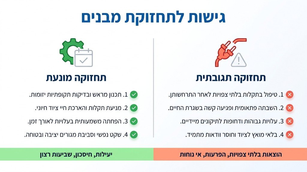 נוצר על ידי מודל בינה מלאכותית Gemini Pro איש מקצוע בודק מערכות בבניין משותף
